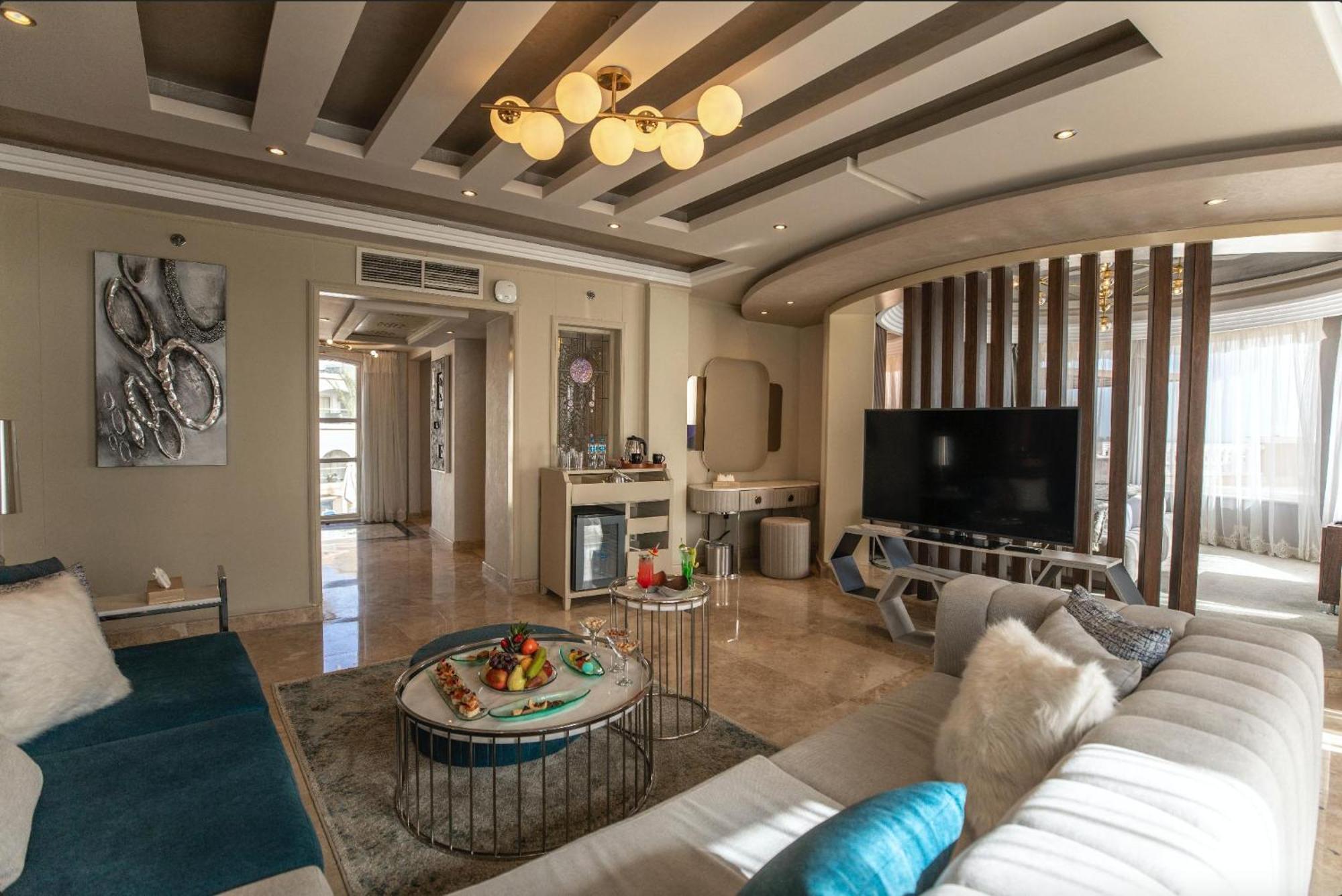 Kaisol Romance Resort Sahl Hasheesh - Adults Only Hurghada Exterior photo A 3D rendering of a living room