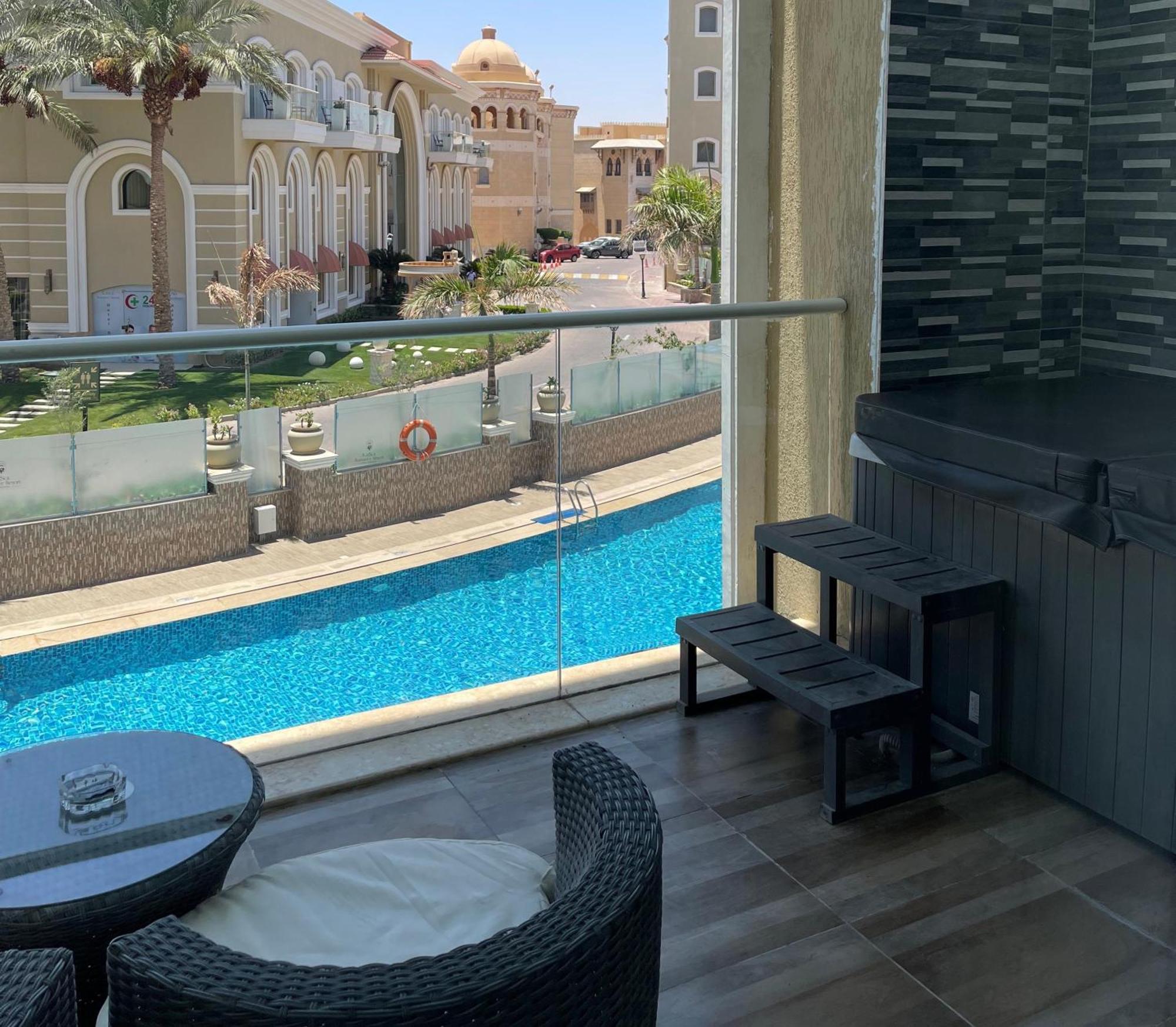 Kaisol Romance Resort Sahl Hasheesh - Adults Only Hurghada Exterior photo The View from the balcony of a hotel room